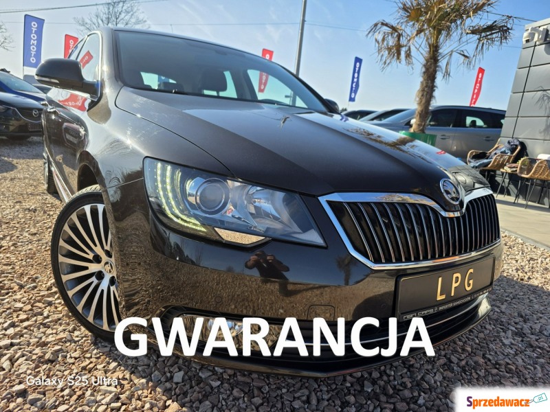 Skoda Superb 2015,  2.0 benzyna+LPG, automat - Na sprzedaż za 49 999 zł - Nowe Sójki