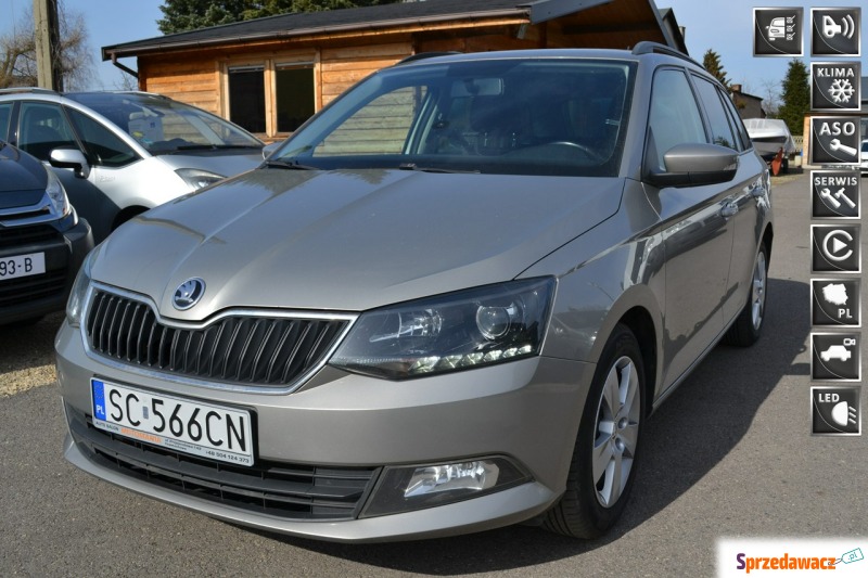 Skoda Fabia 2017,  1.0 benzyna+LPG - Na sprzedaż za 32 900 zł - Częstochowa
