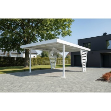 Carport V PREMIUM 4,8x5m Wypełnienie panelami... - Garaże i wiaty - Mrągowo - zdjęcie 3