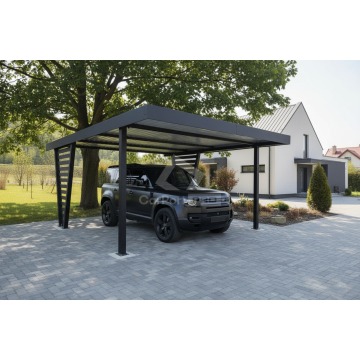 Carport V PREMIUM 4,8x5m - Wypełnienie panelami... - Garaże i wiaty - Zamość - zdjęcie 3