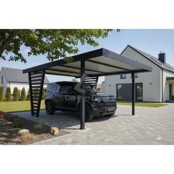 Carport V PREMIUM 4,3x5m - Wypełnienie panelami... - Garaże i wiaty - Ełk - zdjęcie 3