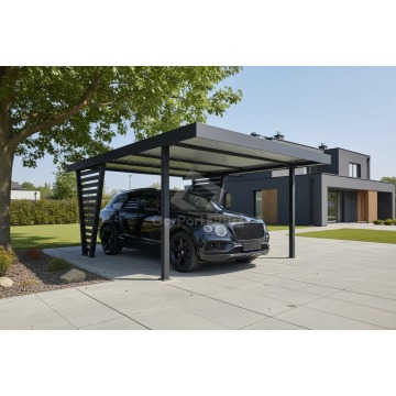 Carport V PREMIUM 4x4,7m - Wypełnienie panelami... - Garaże i wiaty - Kętrzyn - zdjęcie 2