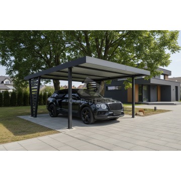 Carport V PREMIUM 4,5x5m Wypełnienie panelami... - Garaże i wiaty - Suwałki - zdjęcie 3