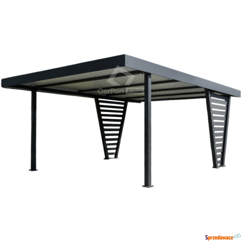 Carport V PREMIUM 4,5x4,5m - Wypełnienie panelami... - Garaże i wiaty - Otwock