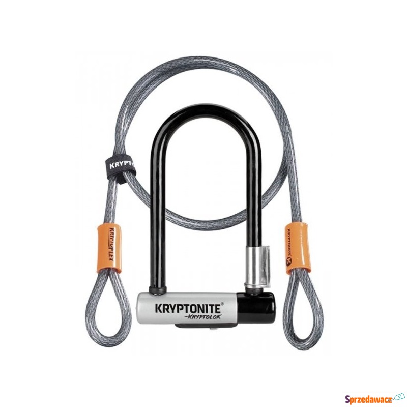 KRYPTONITE  ZAPIĘCIE U-LOCK KRYPTOLOK MINI-7 82cmx - Pozostałe motocyklowe - Białystok
