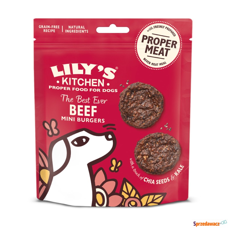 Lily's Kitchen Dog Mini Burger - 70 g - Przysmaki dla psów - Katowice