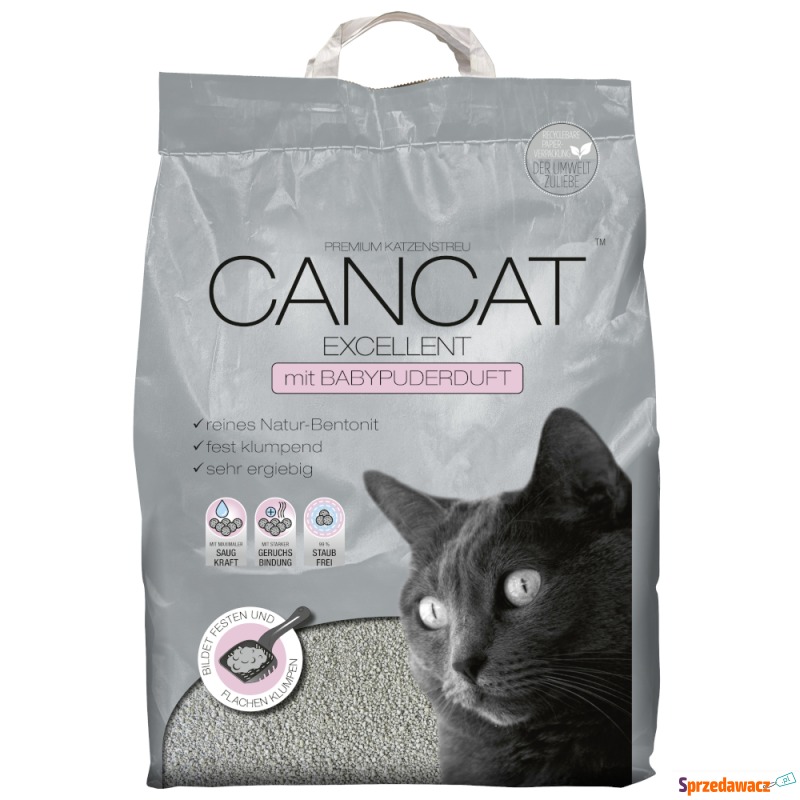 CANCAT Excellent żwirek dla kota - 12 kg - Żwirki do kuwety - Katowice