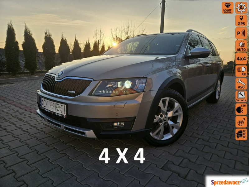 Skoda Octavia  Kombi 2014,  2.0 diesel, automat - Na sprzedaż za 44 990 zł - Zagórze