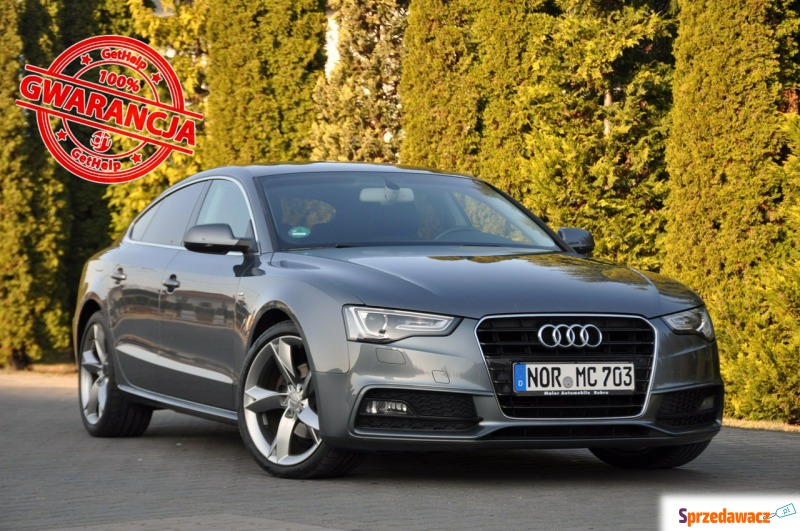 Audi A5  Hatchback 2015,  2.0 diesel, automat - Na sprzedaż za 53 900 zł - Ostrów Mazowiecka