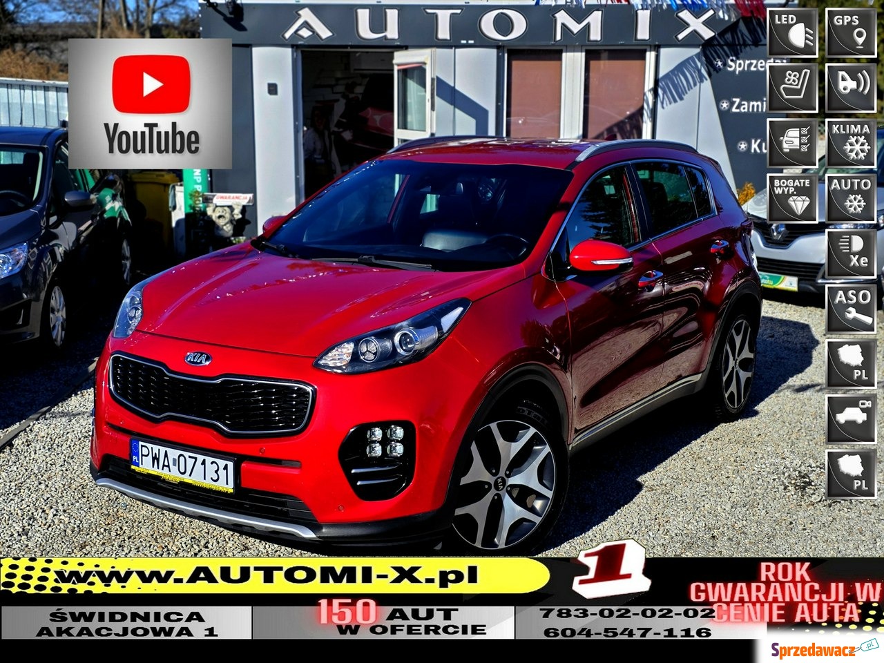 Kia Sportage - -SPRZEDANY- ! GT...