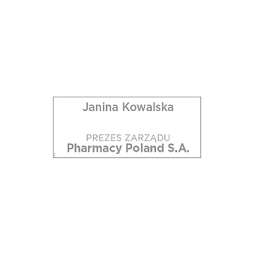 Pieczątka NOMO 2 1/2 biała - Pieczątki i datowniki - Łódź - zdjęcie 2