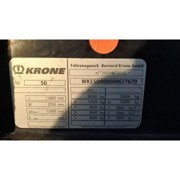 Krone sd Poleasingowe.pl - Naczepy ciężarowe - Komorniki - zdjęcie 10