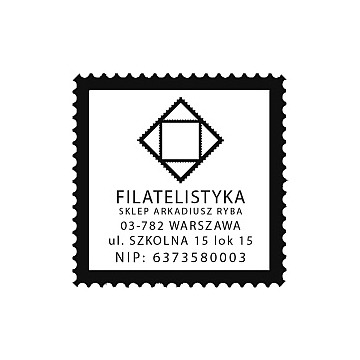 Pieczątka NOMO SQ5 różowa - Pieczątki i datowniki - Łódź - zdjęcie 2