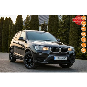 BMW X3 - 190KM 4x4 Podgrzewane Fotele Tempomat Parktronik Lift 1właściciel