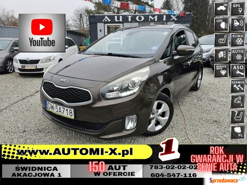 Kia Carens  Minivan/Van 2015,  1.6 benzyna - Na sprzedaż za 29 900 zł - Świdnica