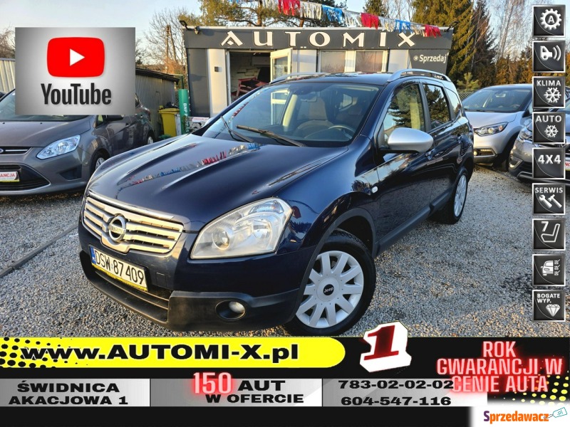 Nissan Qashqai+2  SUV 2009,  2.0 benzyna, automat - Na sprzedaż za 21 900 zł - Świdnica