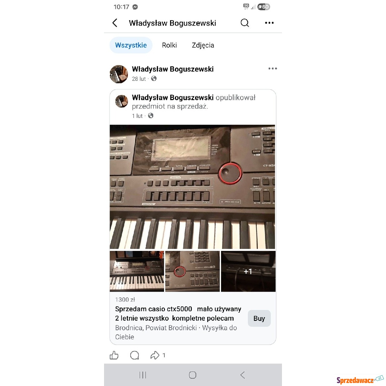 Organy casio ctx5000