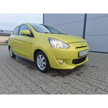 Mitsubishi Space Star  Hatchback 2014,  1.2 benzyna - Na sprzedaż za 16 900 zł - Stargard - zdjęcie 2