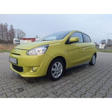 Mitsubishi Space Star  Hatchback 2014,  1.2 benzyna - Na sprzedaż za 16 900 zł - Stargard - zdjęcie 6