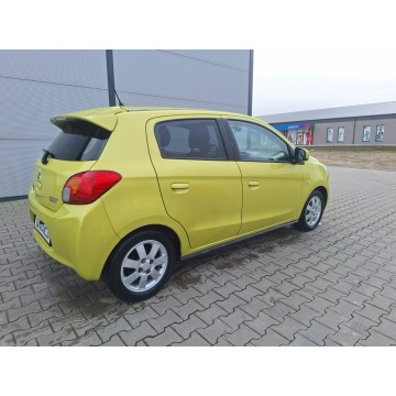 Mitsubishi Space Star  Hatchback 2014,  1.2 benzyna - Na sprzedaż za 16 900 zł - Stargard - zdjęcie 9