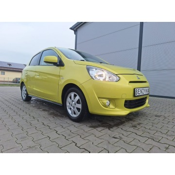 Mitsubishi Space Star  Hatchback 2014,  1.2 benzyna - Na sprzedaż za 16 900 zł - Stargard - zdjęcie 5