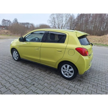 Mitsubishi Space Star  Hatchback 2014,  1.2 benzyna - Na sprzedaż za 16 900 zł - Stargard - zdjęcie 11