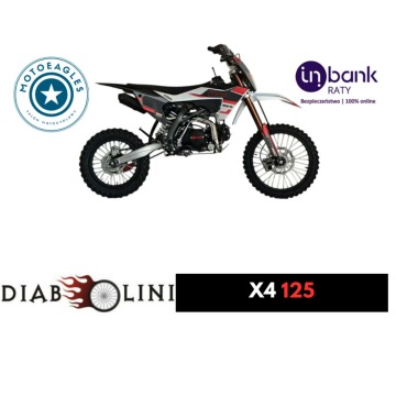 Cross Diabolini X4 125 Transport Raty Fvat Rozrusznik Lampa LED
