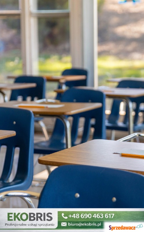 Sprzątanie szkół i placówek edukacyjnych - Wa... - Pomoc domowa, sprzątanie - Warszawa