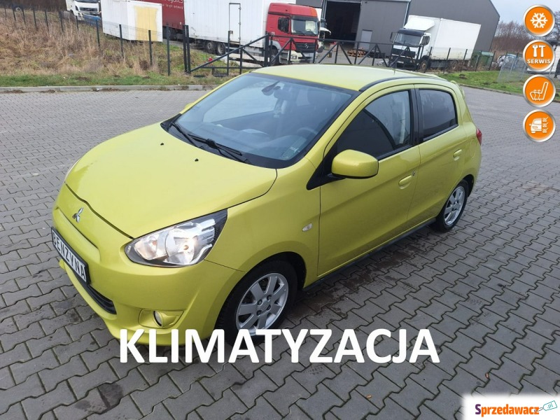 Mitsubishi Space Star  Hatchback 2014,  1.2 benzyna - Na sprzedaż za 16 900 zł - Stargard