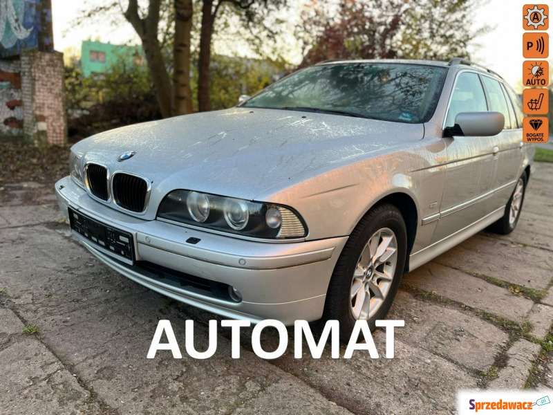 BMW Seria 5  Kombi 2003,  2.5 benzyna, automat - Na sprzedaż za 15 500 zł - Stargard