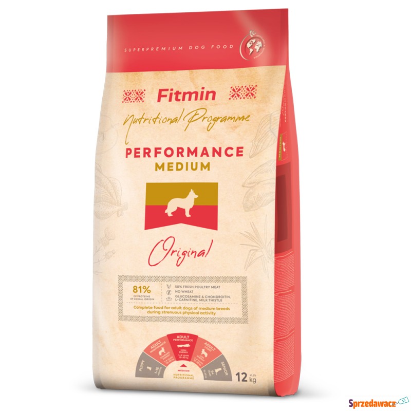Fitmin Program Medium Performance - 2 x 12 kg - Karmy dla psów - Gorzów Wielkopolski