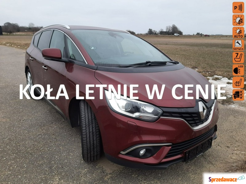 Renault Grand Scenic  Minivan/Van 2017,  1.2 benzyna - Na sprzedaż za 44 600 zł - Mysłowice