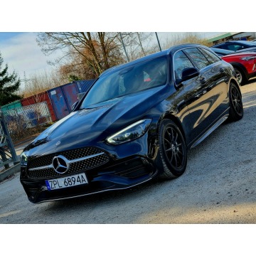 Mercedes C 220 - Digital Light Serwis Virtual Cocpit Navi Kamera ACC FAKTURA VAT 23%