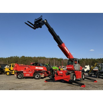 Manitou MRT 2150 + ROTO Ładowarka Teleskopowa... - Pojazdy specjalistyczne - Widełki - zdjęcie 4