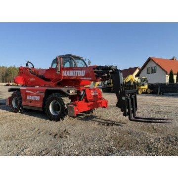 Manitou MRT 2150 + ROTO Ładowarka Teleskopowa... - Pojazdy specjalistyczne - Widełki - zdjęcie 3