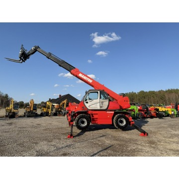 Manitou MRT 2150 + ROTO Ładowarka Teleskopowa... - Pojazdy specjalistyczne - Widełki - zdjęcie 9