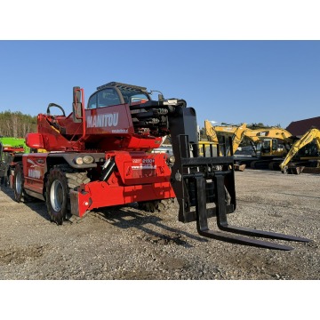 Manitou MRT 2150 + ROTO Ładowarka Teleskopowa... - Pojazdy specjalistyczne - Widełki - zdjęcie 7