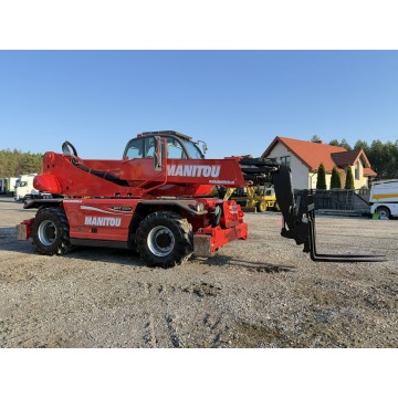 Manitou MRT 2150 + ROTO Ładowarka Teleskopowa... - Pojazdy specjalistyczne - Widełki - zdjęcie 11