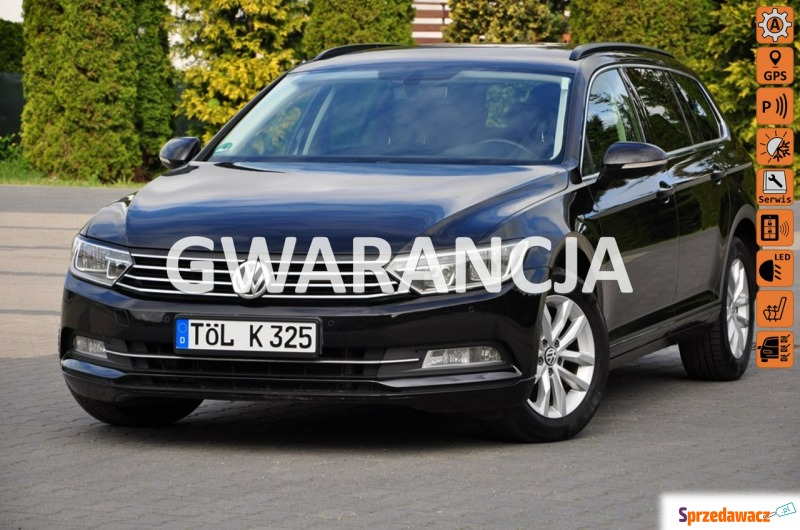 Volkswagen Passat 2015,  2.0 diesel - Na sprzedaż za 37 900 zł - Ostrów Mazowiecka