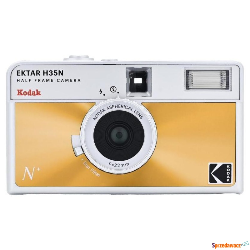 Kodak EKTAR H35N Camera Glazed Orange - Aparaty cyfrowe - Brzeg