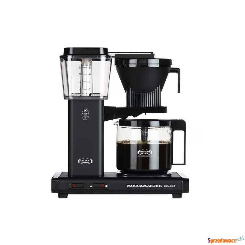 Przelewowy Moccamaster KBG 741 Select Matt Black - Ekspresy do kawy - Chełm
