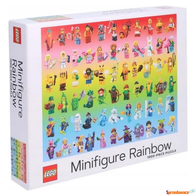 Puzzle LEGO Minifigure Rainbow...