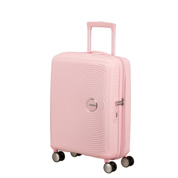 Walizka kabinowa American tourister Soundbox 55cm powiększana Pastel Pink