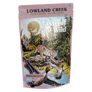 Taste of the Wild Lowland Creek, z indykiem - 12 x 85 g
