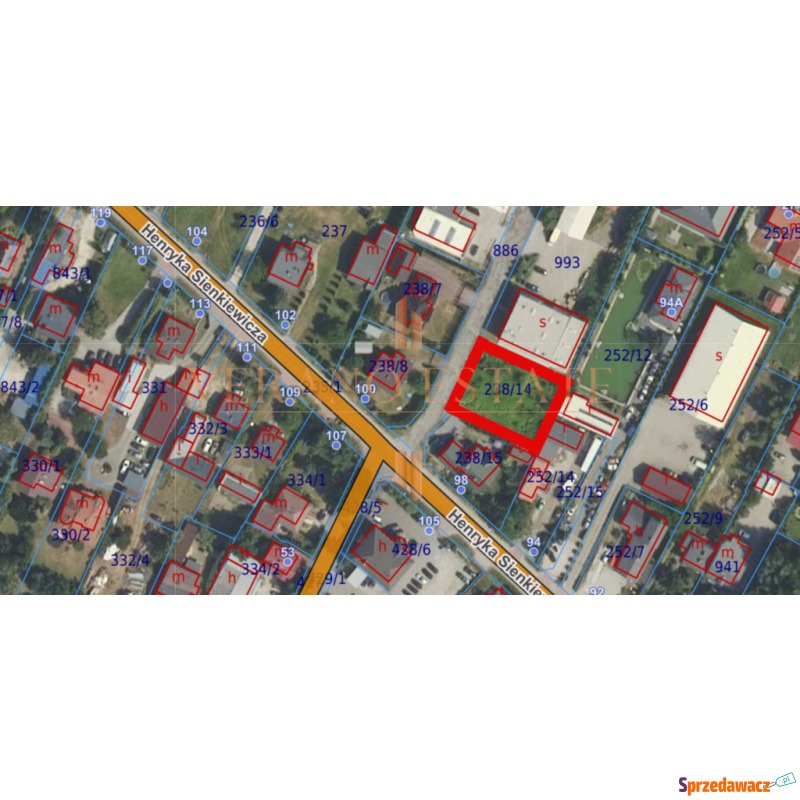 900 m2 | Sienkiewicza | inwestycyjna