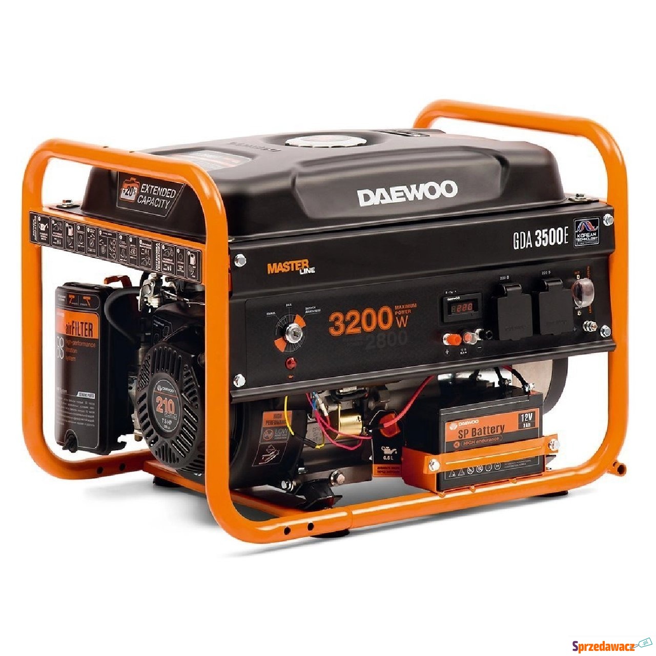 DAEWOO GDA 3500E AGREGAT GENERATOR...