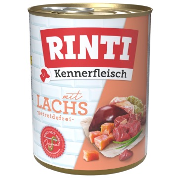 RINTI Kennerfleisch, 6 x 800 g - Łosoś