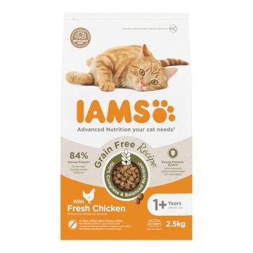 IAMS Advanced Nutrition Grain Free, kurczak - 2,5 kg