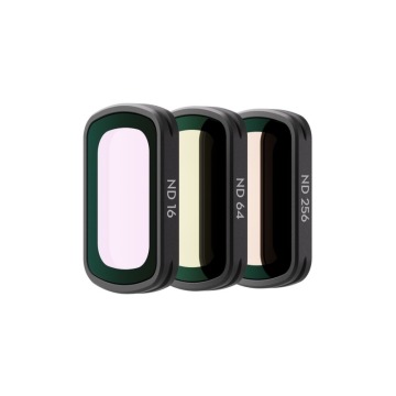 Zestaw magnetycznych filtrów do kamery DJI Osmo Pocket 3 ND 16/64/256