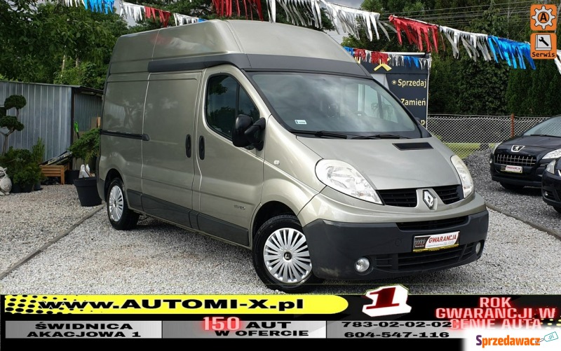 Renault Trafic 2008,  2.5 diesel, automat - Na sprzedaż za 27 800 zł - Świdnica